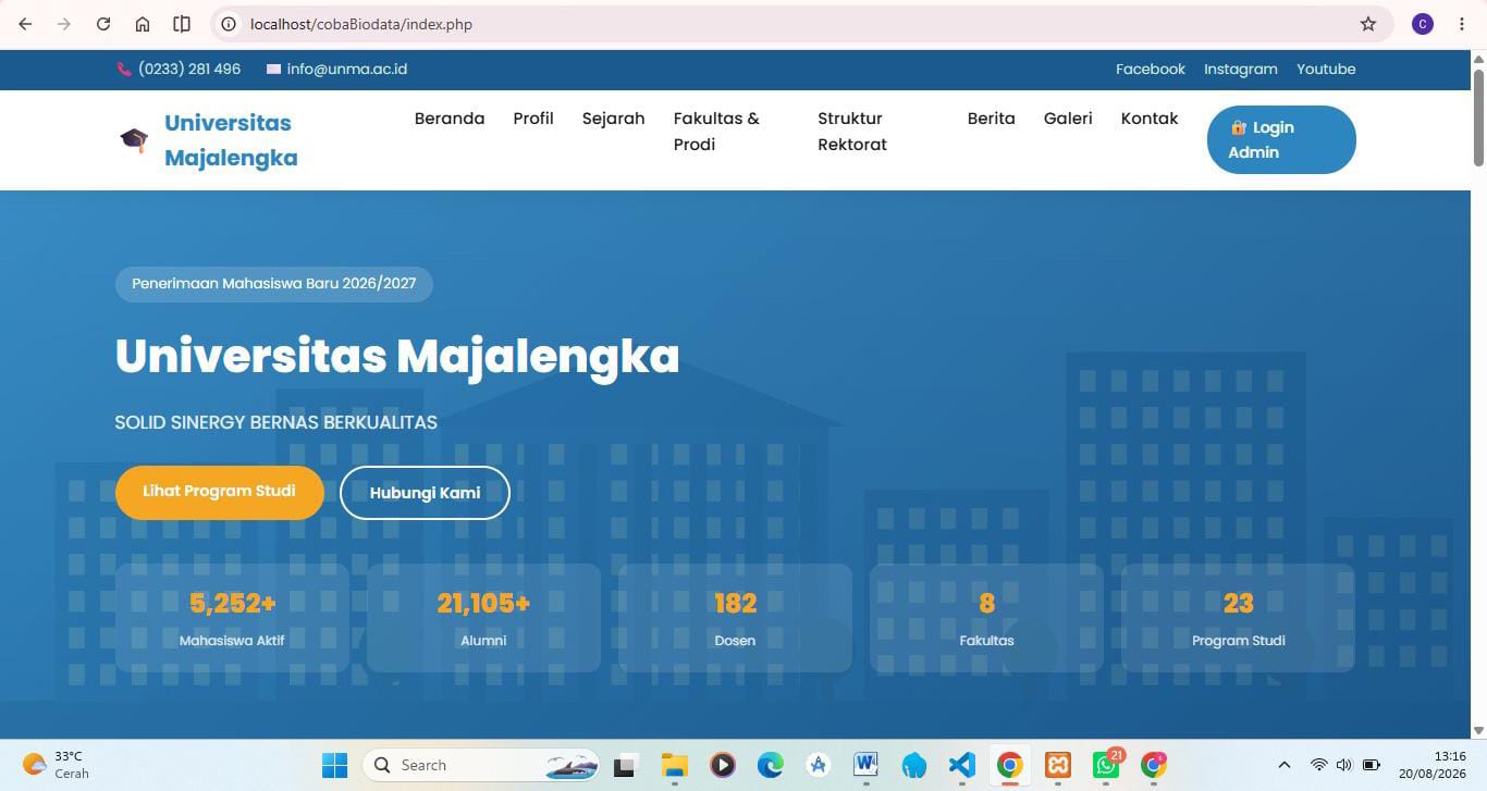 Portal Web Portfolio Interactive & Showcase Karya Siswa PPLG