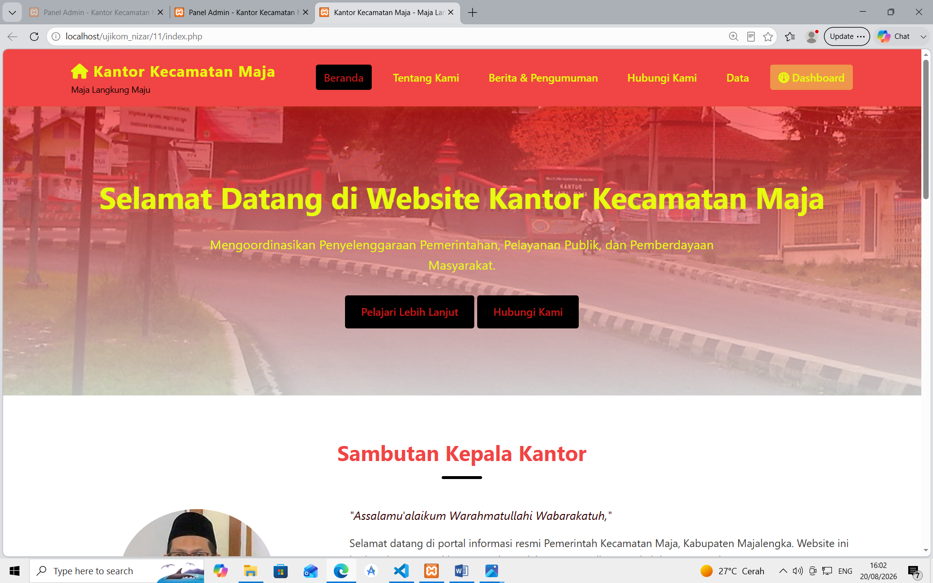 Sistem Informasi Presensi & Kehadiran Siswa QR Code