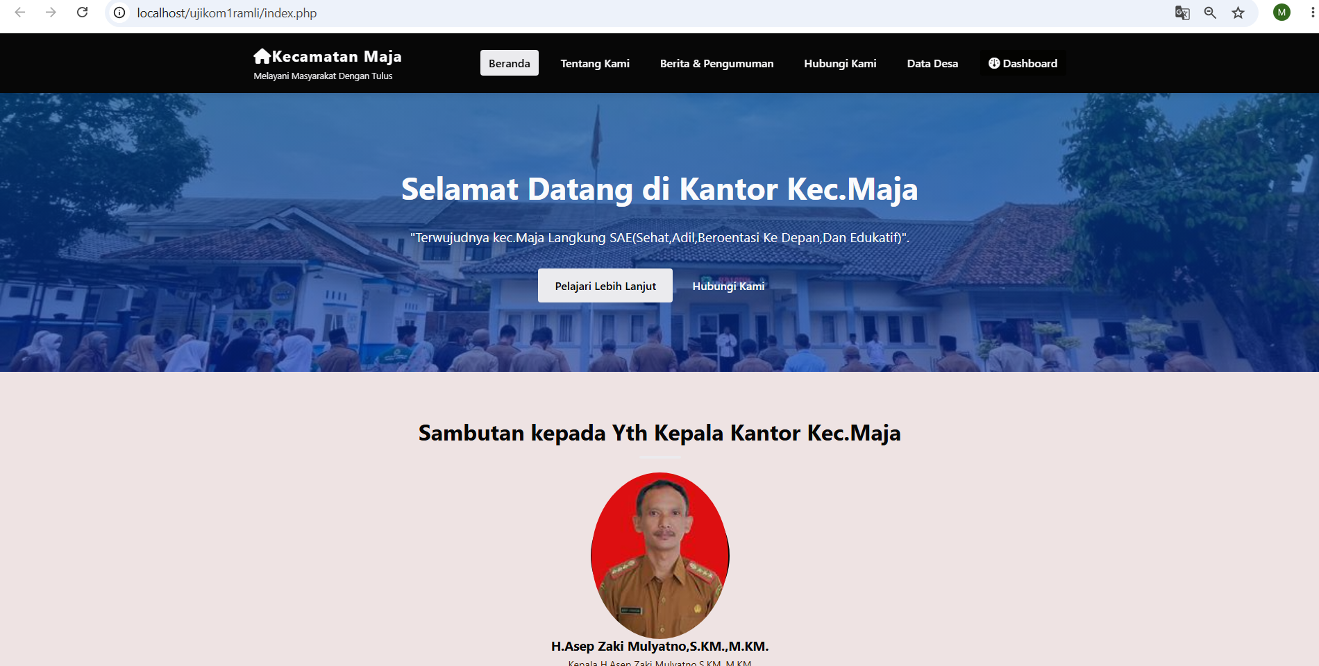 Portal Web Portfolio Interactive & Showcase Karya Siswa PPLG