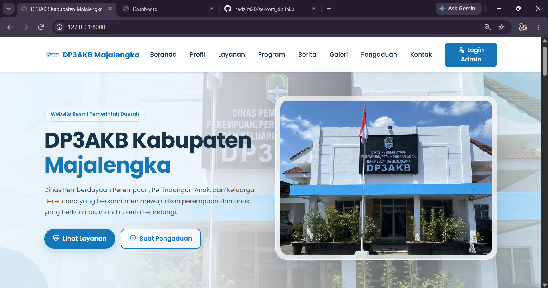 Portal Berita & Informasi Sekolah PPLG Skill Showcase