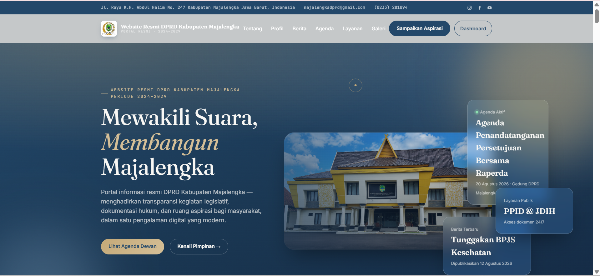 Portal Berita & Informasi Sekolah PPLG Skill Showcase