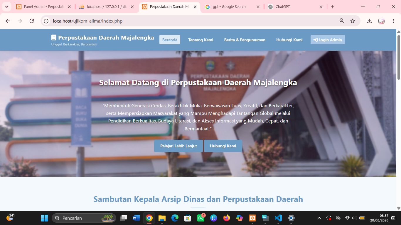 Sistem Informasi Pengelolaan Kas Kelas & Tabungan Siswa
