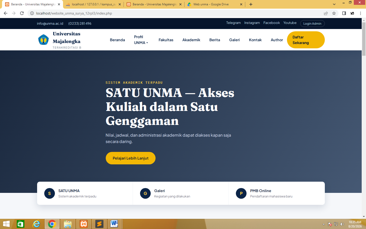 Sistem Informasi Perpustakaan Digital (E-Library SMKN 1 Maja)