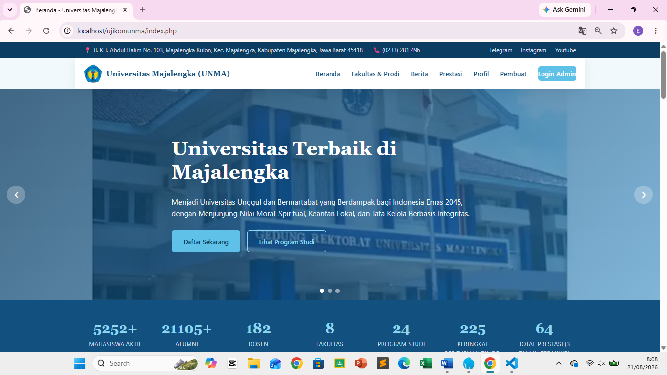Sistem Informasi Pengelolaan Kas Kelas & Tabungan Siswa