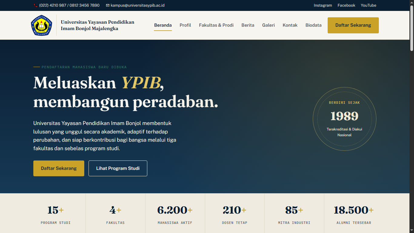 Portal Berita & Informasi Sekolah PPLG Skill Showcase