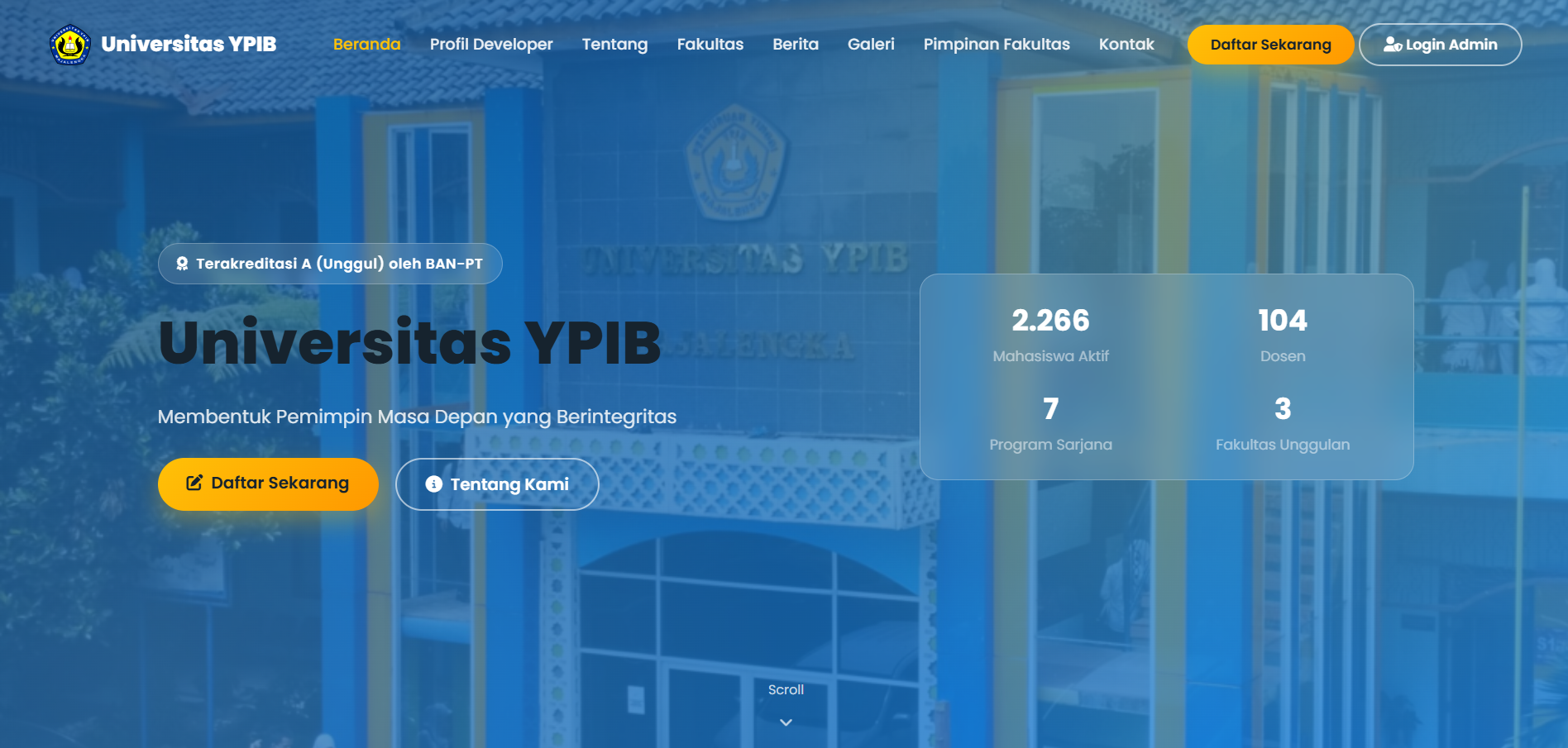 Sistem Informasi Presensi & Kehadiran Siswa QR Code