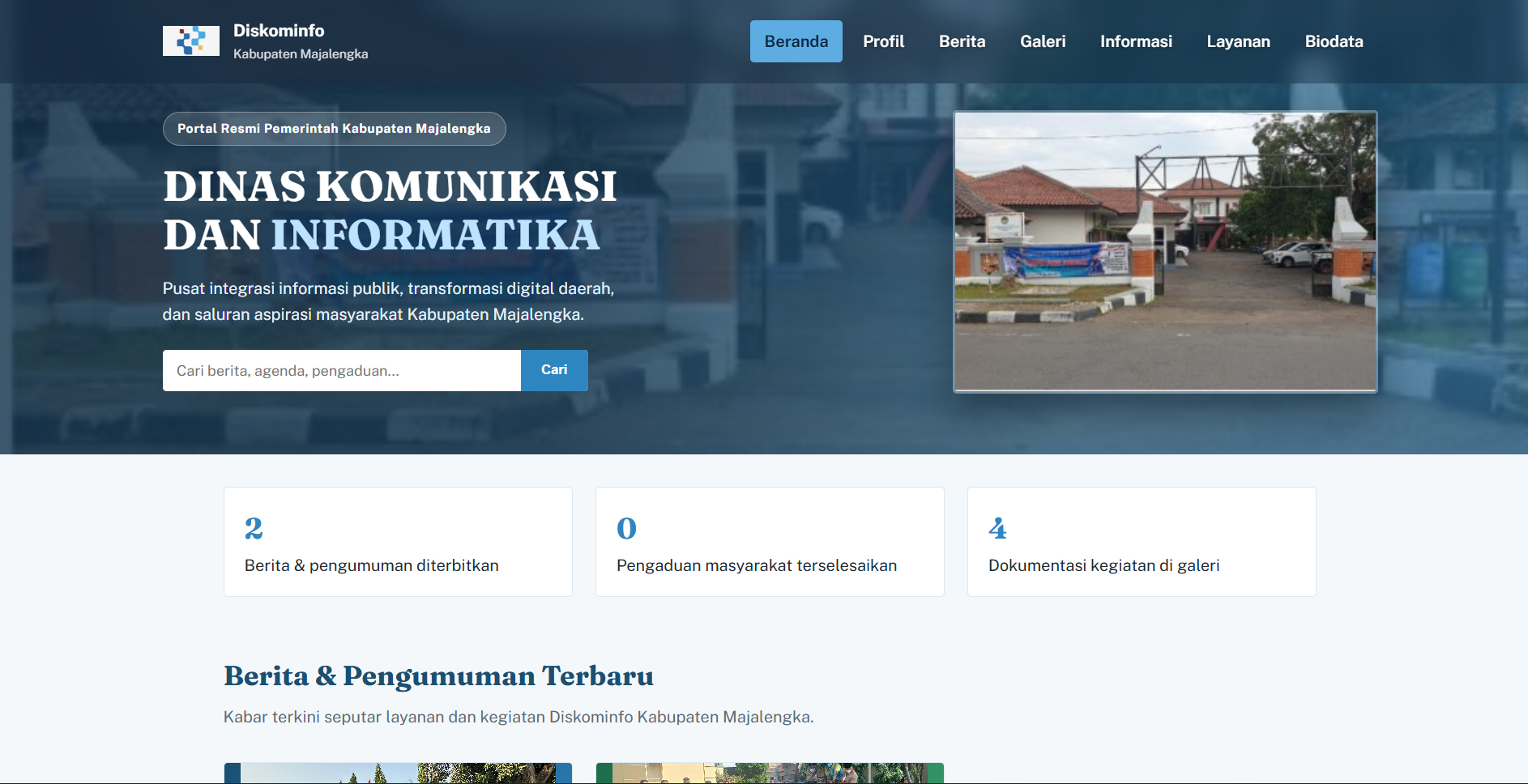 Sistem Informasi Pengelolaan Kas Kelas & Tabungan Siswa